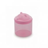 Porta Cotonete/Algodão Urso Rosa - Adoleta