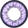 circle lens -Vassen Dolly Plus Violet