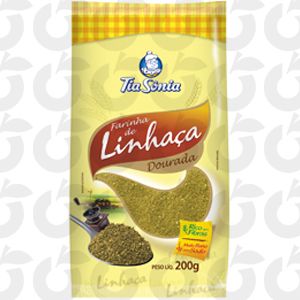 Farinha de Linhaça Dourada 200 Gramas Tia Sônia
