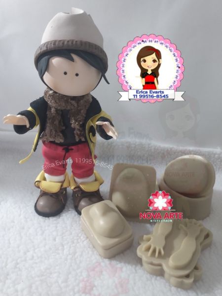 Boneco estilo russo modeladores