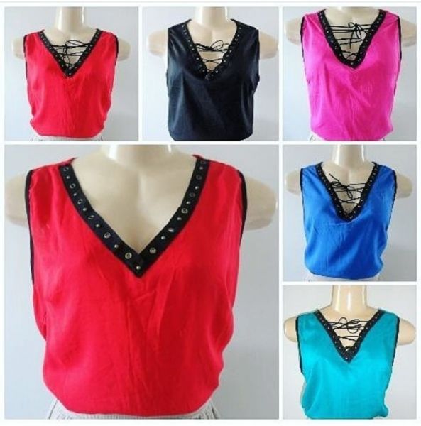 Blusa Regata  Amarração 2 formas de uso