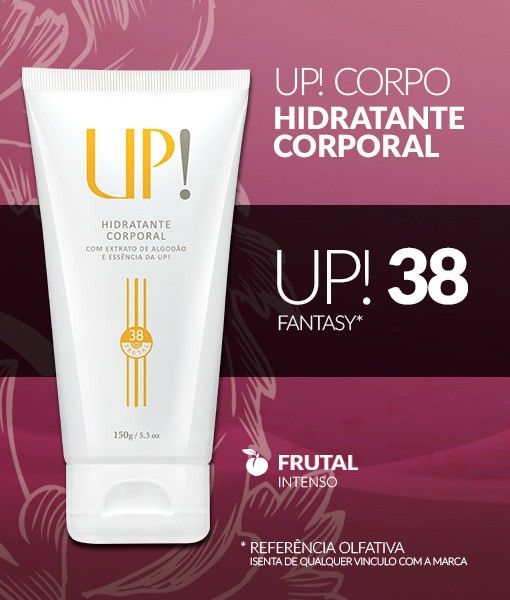 Hidratante Corporal UP! 38 – FANTASY – Feminino 150g