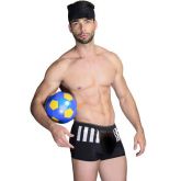 Fantasia Masculina Juiz De Futebol Hot Flowers