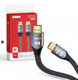 Cabo HDMI Gamer Versão 2.1 Ultra HD Alta Velocidade 8K 60Hz/4K 120hz TOMATE MHD-8005 5M