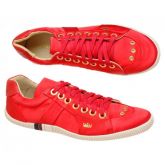 TENIS OSKLEN CETIM VERMELHO