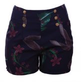 Short Social Feminino Floral