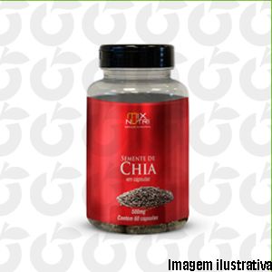 Chia 60 Cápsulas 550mg Mix Nutri