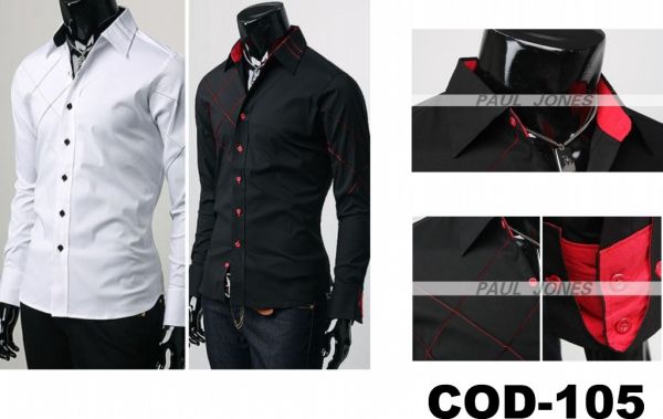 camisa social importada luxury
