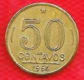 V221 - 0,50 1954 - Tiragem 11.352.999