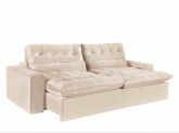 Estofado Retr Colorado 290 2x120 Bege Claro Inca 02 Idealle
