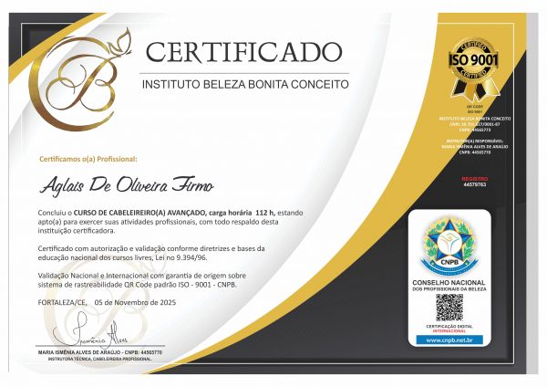 AGLAIS DE OLIVEIRA FIRMO