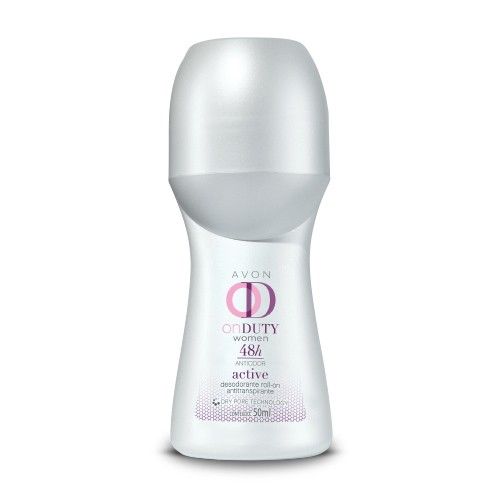 AVON Desodorante Roll-on On Duty Active 48h Feminino 50ml