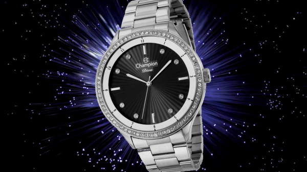 RELÓGIO CHAMPION FEMININO PRATA DIVA