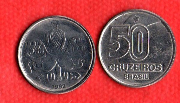 V422 - 50 Cruzeiros 1992 - Bahianas