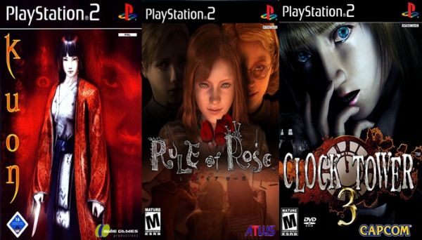 Kit Kuon Rule Of Rose Clock Tower 3 com 3 Jogos