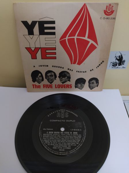 Compacto The Five Lovers - Ye Ye Ye - Raro