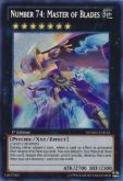 Number 74: Master of Blades NUMH-EN032 - Secret Rare
