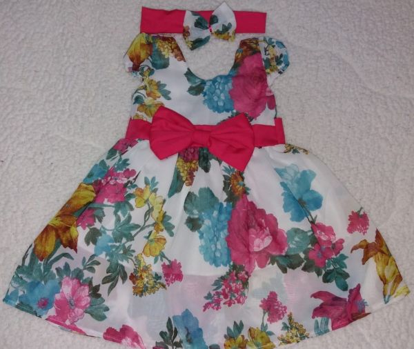Vestido Floral Rosa