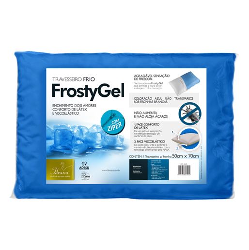 TRAVESSEIRO FROSTYGEL DOIS AMORES – CAPA EURO