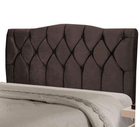 Cabec Solteiro Imperatriz 90 Veludo Chocolate 1702 Sr Cabec