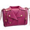 Estilo Retro Projeto de Cadeias e Padrão de Roupas Bolsa de Ombro Para Mulher