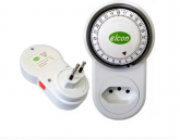 Timer Analógico Elcon Temporizador Liga Desliga Bivolt TM-22