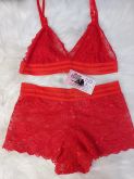 conjunto renda short