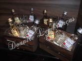 Kit Especial Caixote Mini Tequilas Personalizadas