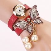 Relógio Quartz, Resistente, Pulseira de Couro. Frete Grátis.