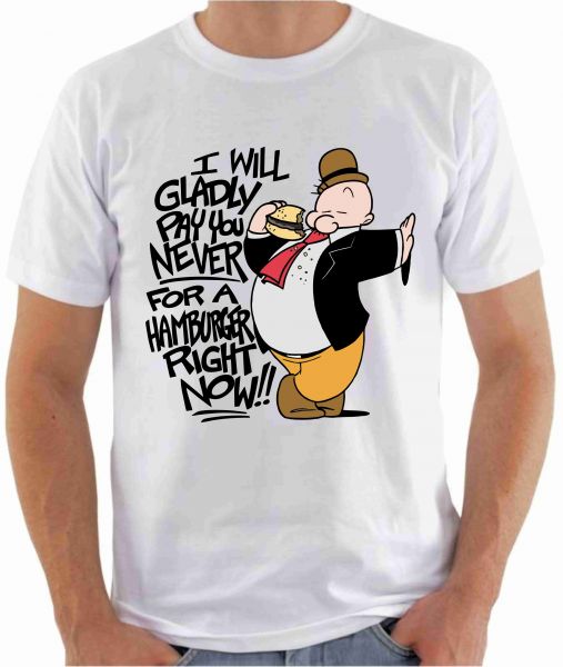 Camiseta Popeye Dudu HQ e desenhos animados Mod.2