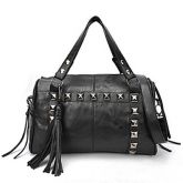 Bolsa de franjas saco retro diagonal