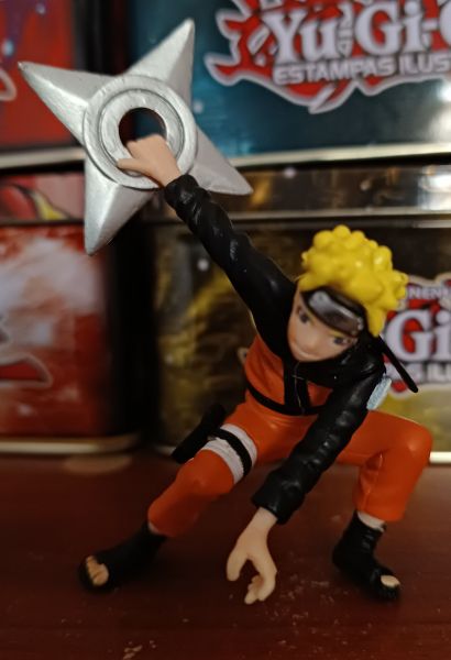 Boneco Figure Naruto Shippuden Uzumaki Naruto Shuriken 5cm Importado