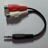 Divisor Y P2 Estereo Para RCA