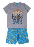 Conjunto Infantil Menino Cinza