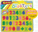 CARTELA NÚMEROS COM IMÃ