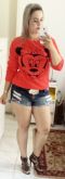 Blusa Minnie