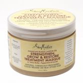 SheaMoisture Fortalecer, crescer e Restauração Tratamento Masque, jamaicano preto Castor Oil 12 oz (