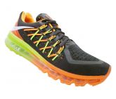 Tênis Nike Air Max 2015 Preto, Laranja e Verde (LANÇAMENTO)