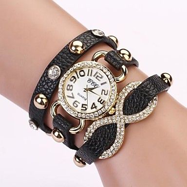 Relógio Quartz, Resistente, Pulseira de Couro. Frete Grátis.