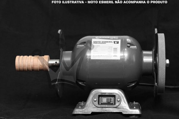 Brunidor para Moto Esmeril - 1/2