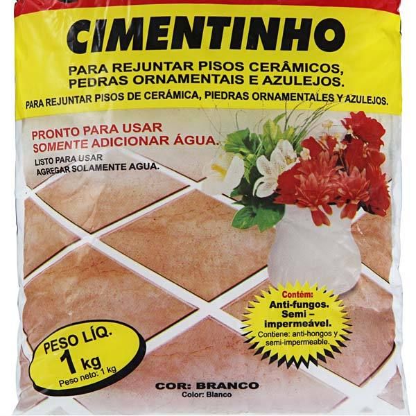 Cimentinho Branco 1Kg Juntalider - Código do produto: 86243423