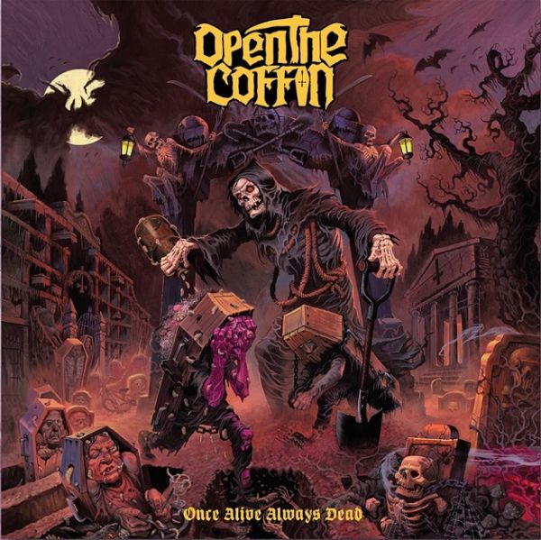 CD OPEN THE COFFIN - Once Alive Always Dead