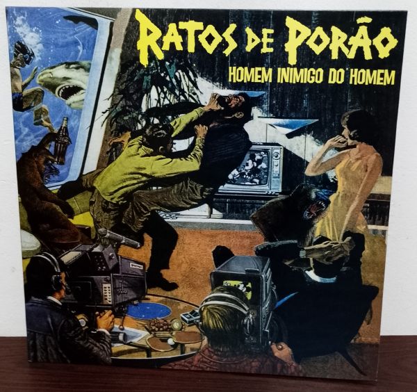 Ratos de Porão - Homem Inimigo do Homem LP Nacional Capa Dupla!!!