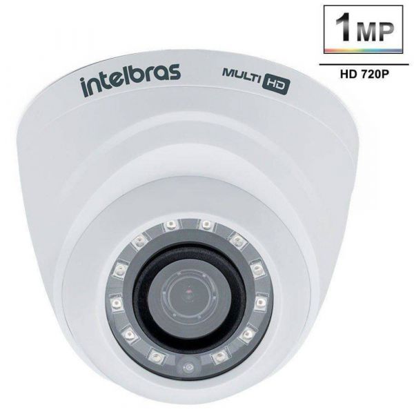 Câmera Intelbras VMH 1120 D Dome Lente 2,6mm e Alcance de 20 Metros