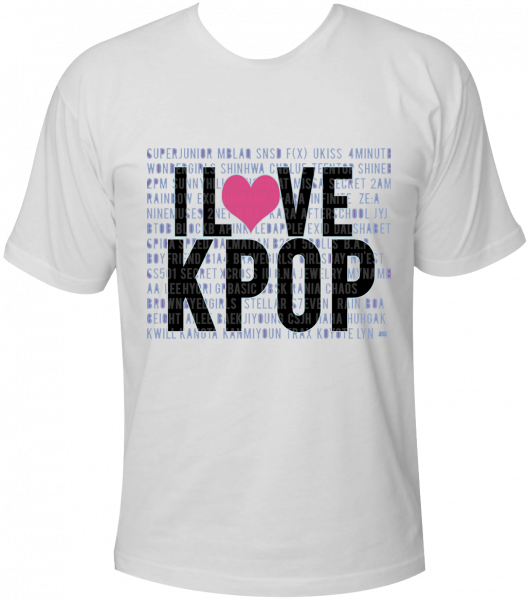Camiseta KPOP 6 - Ref 9106
