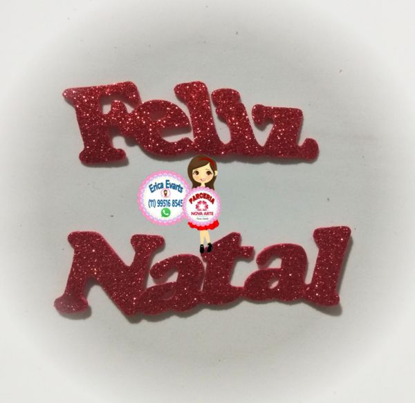 Aplique Feliz Natal
