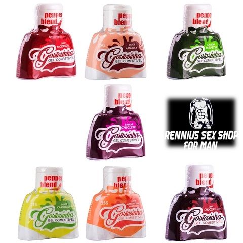 Gel Comestível GOSTOSINHA - SABORES