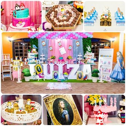 DECORAÇÃO DA ALICE NO PAÍS DAS MARAVILHAS