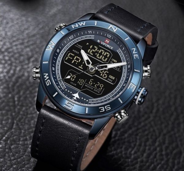 Relógio Naviforce Aviator Azul
