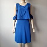 Vestido Sobreposto Ombro Caído